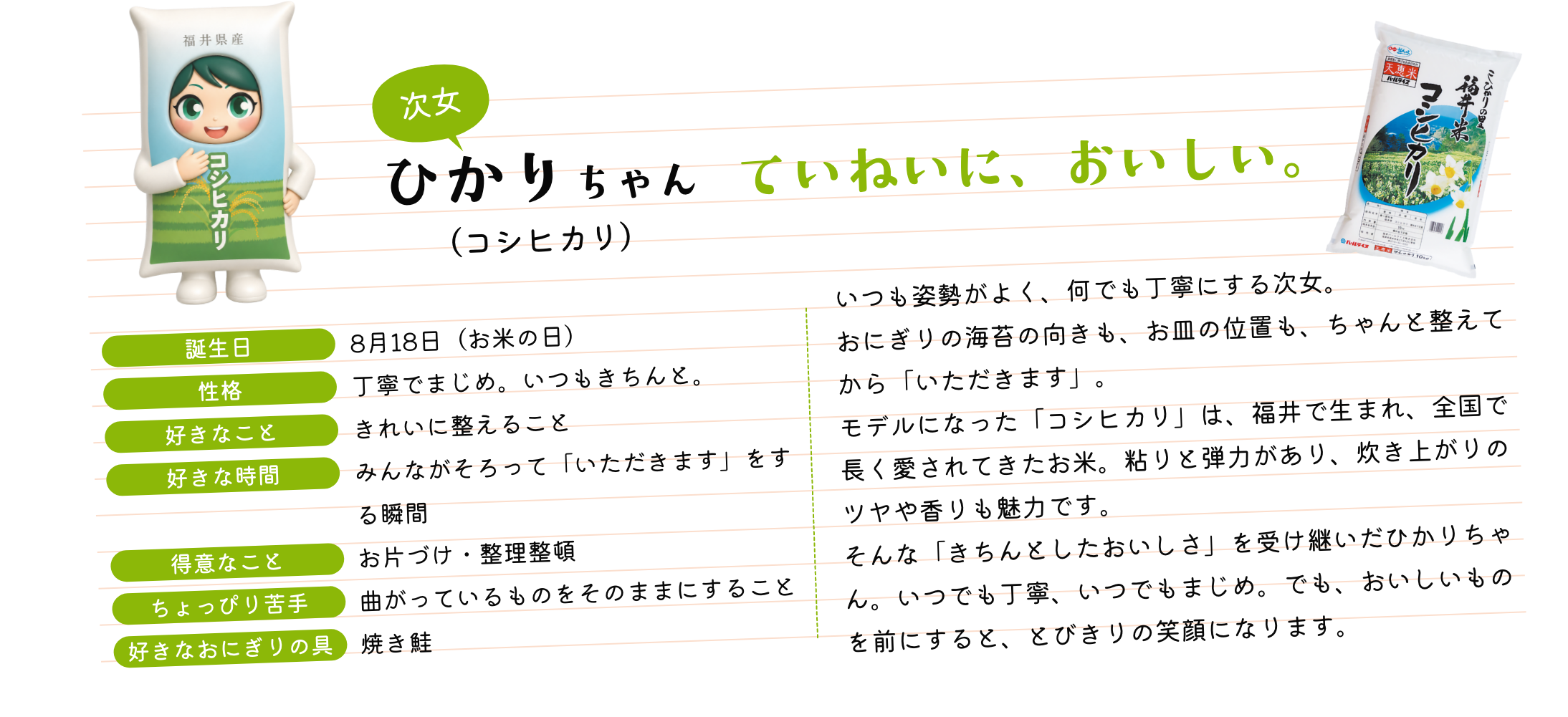 ひかりちゃんプロフィール