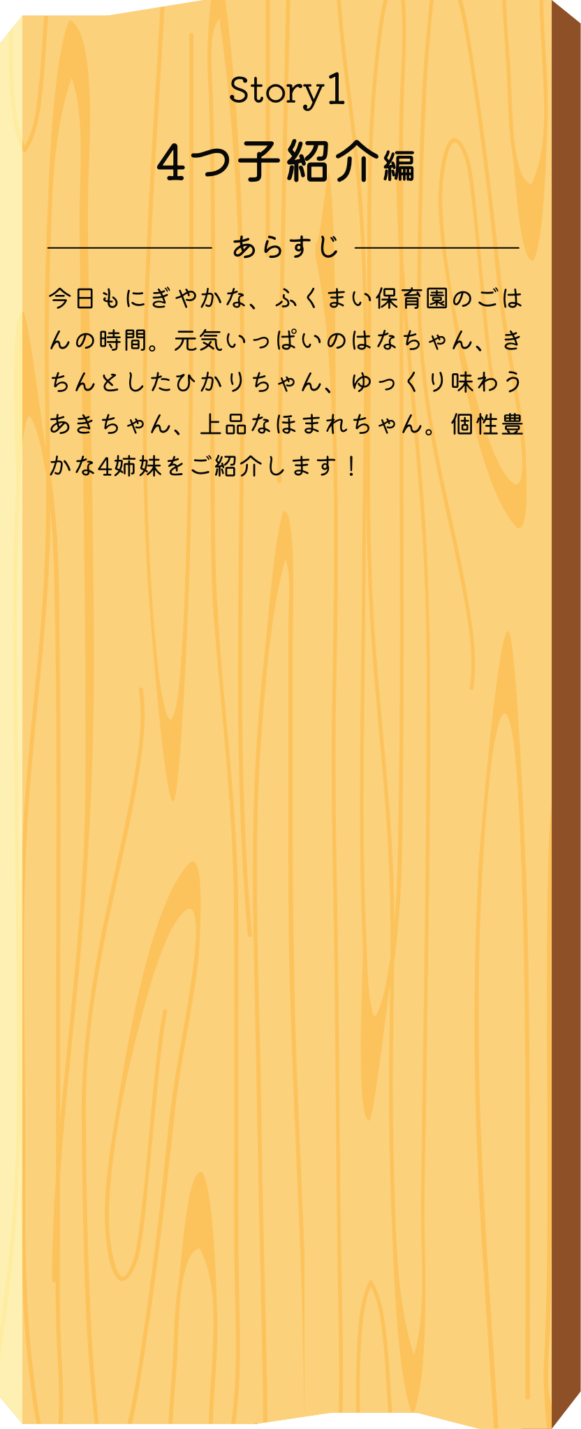 Story1 4つ子紹介編